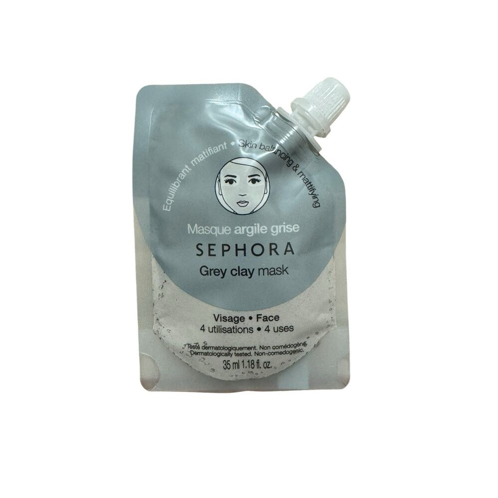 Sephora Skin Balancing & Mattifying Grey Clay Mask New